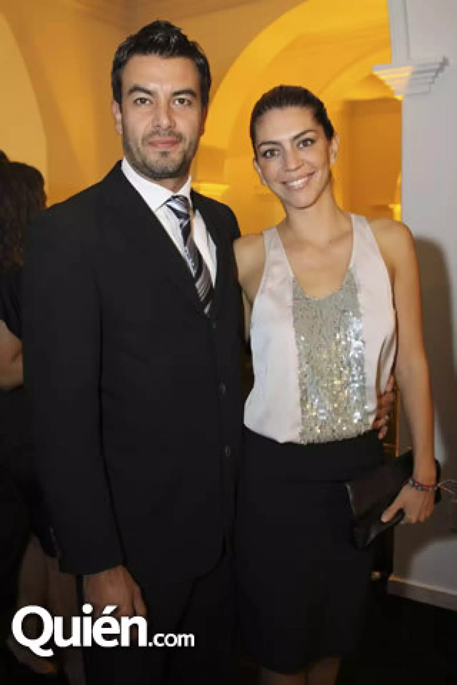 Álvaro Cuevas y Adriana González
