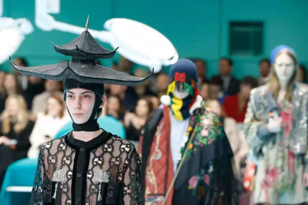 Gucci show, Detail, Fall Winter 2018, Milan Fashion Week, Italy - 21 Feb 2018