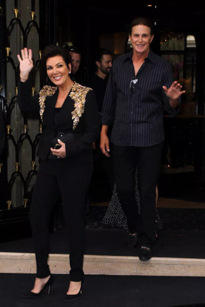La madre de las hermanas Kardashian se expresó por primera, en una fiesta en Londres, sobre la reveladora portada de su ex pareja. ¿Qué fue lo que dijo?