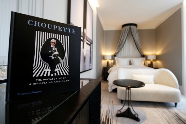 recámara choupette diseñada por Karl Lagerfeld