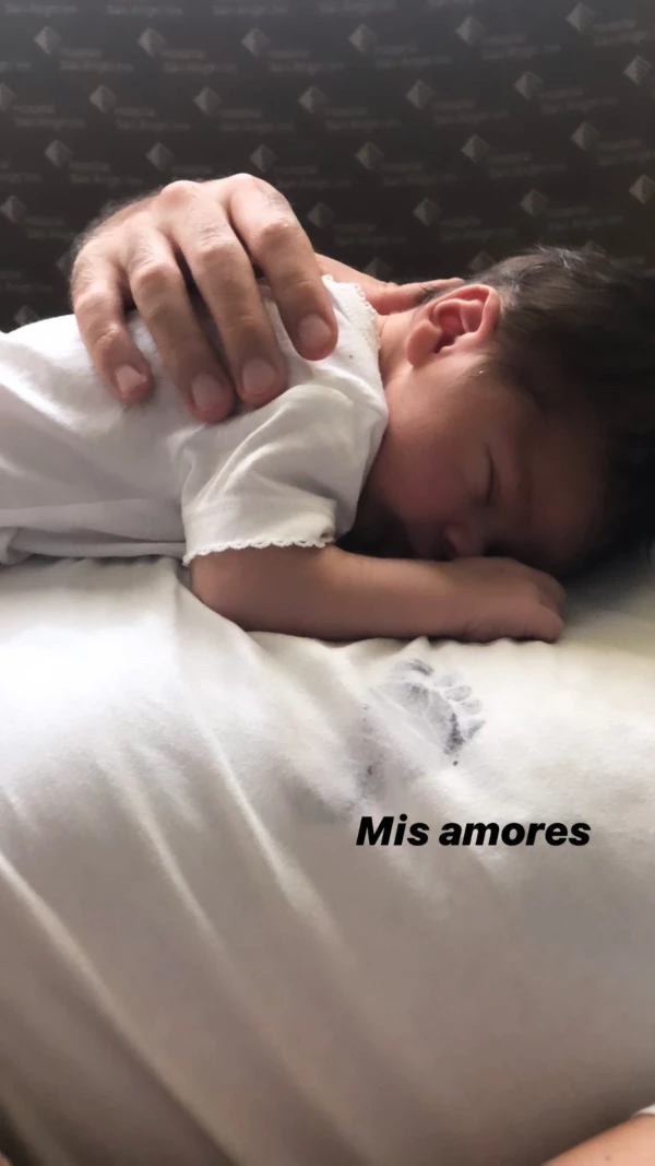 Bebé de Zoraida Gómez