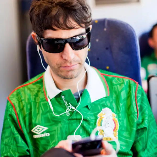 Benny es un melómano de corazón y durante este viaje escuchó su música favorita.