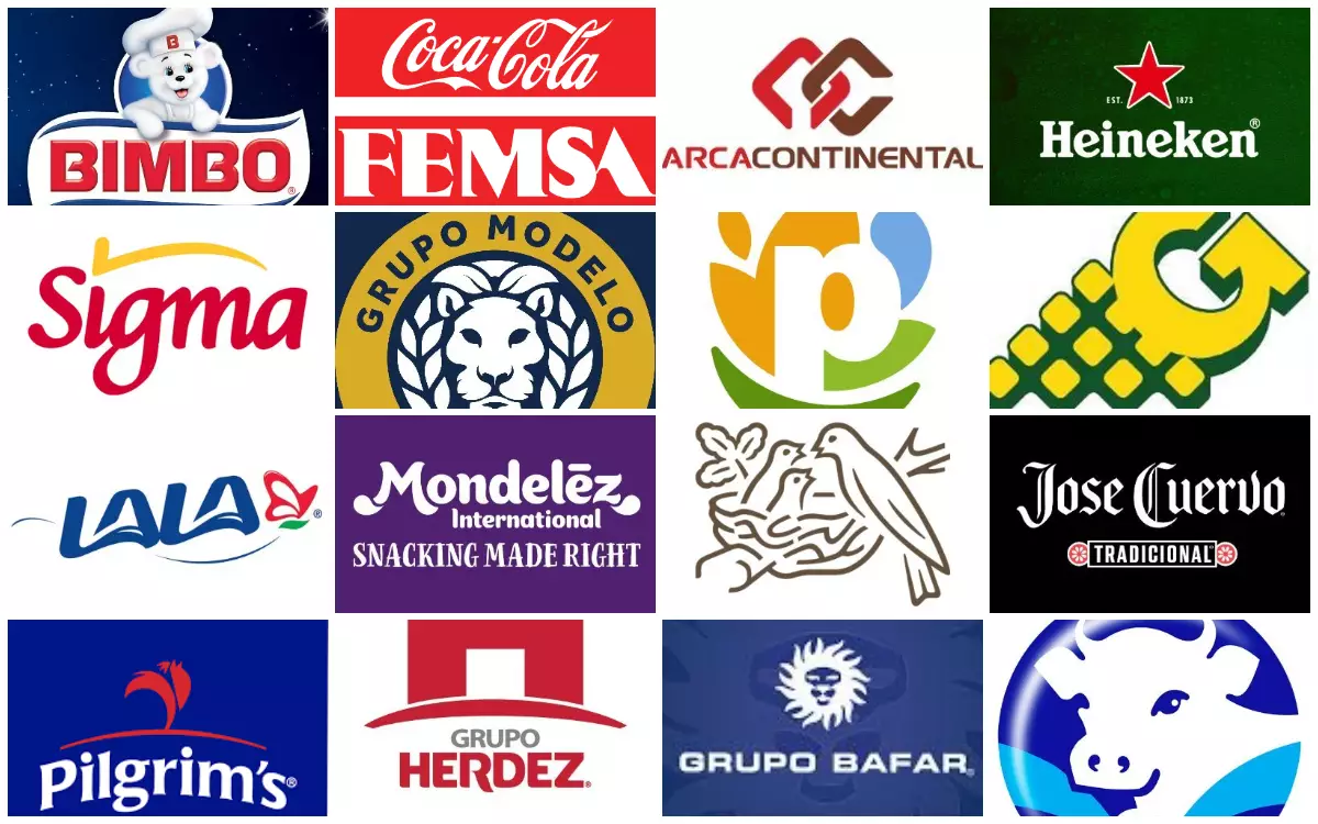 De Bimbo a Coca-Cola, estas 39 empresas deciden qué comen y beben los mexicanos