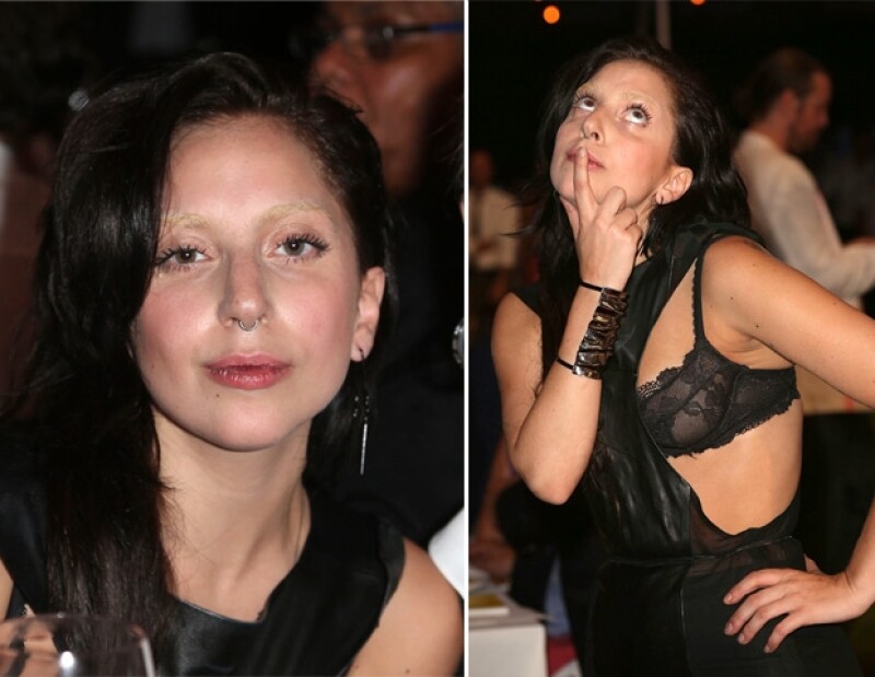 Lady Gaga decidió dejar los vestidos extravagantes.