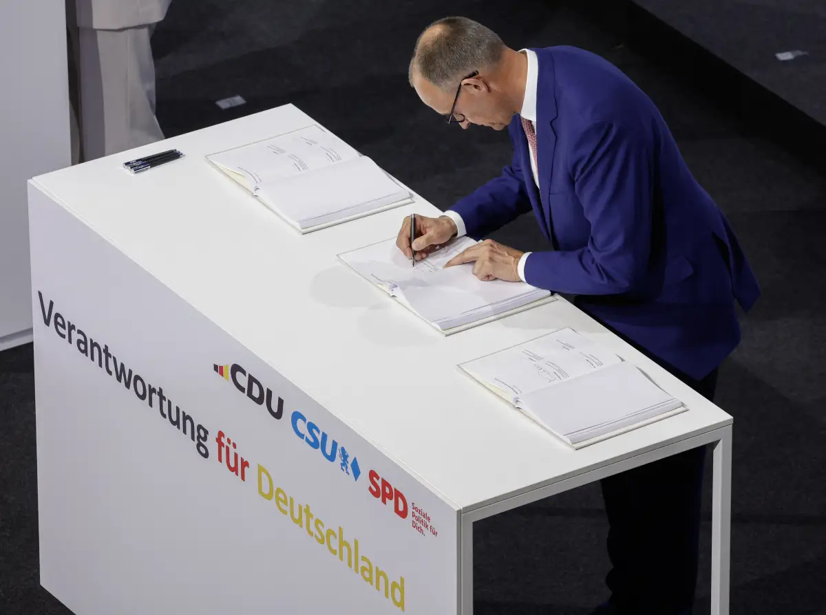 Friedrich Merz asume como canciller de Alemania tras pacto entre CDU y SPD