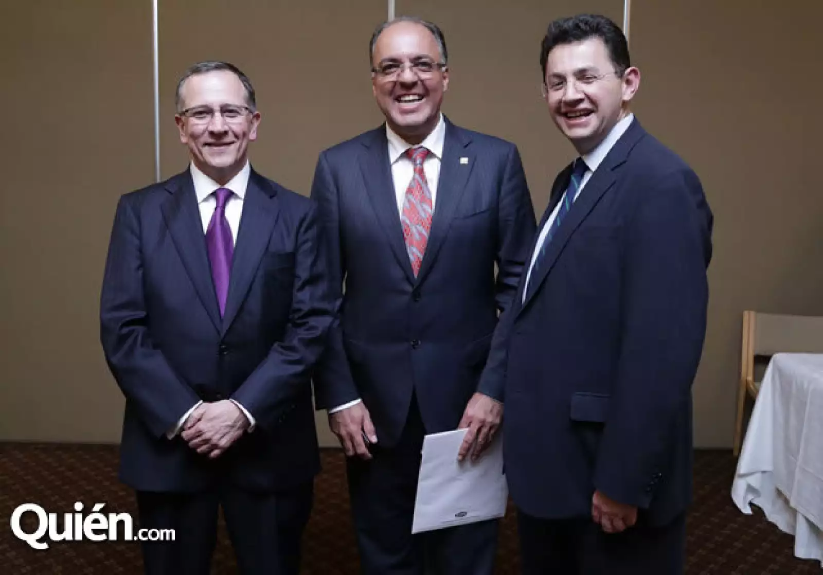 Eduardo Segovia,German Salil y Rene Martínez