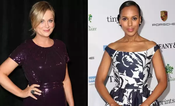 Amy Poehler y Kerry Washington ganan cerca de 100 millones de pesos anuales.