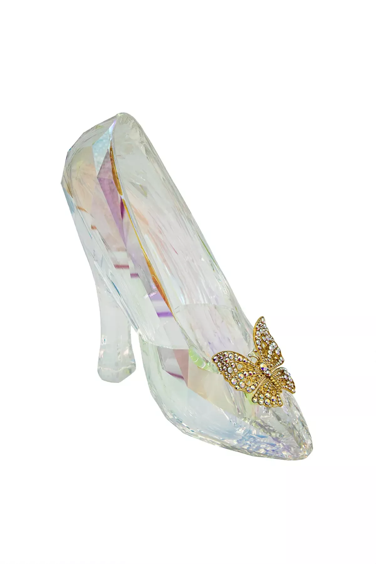 Swarovski recrea la zapatilla de la Cenicienta. 