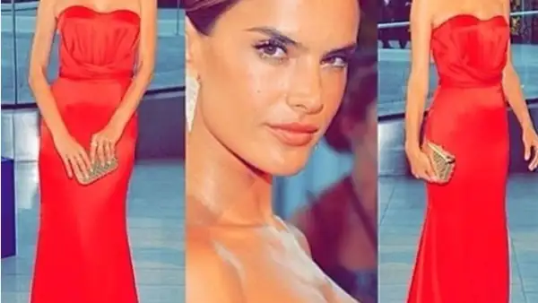 Alessandra Ambrosio nos presume su look para los Premios CFDA