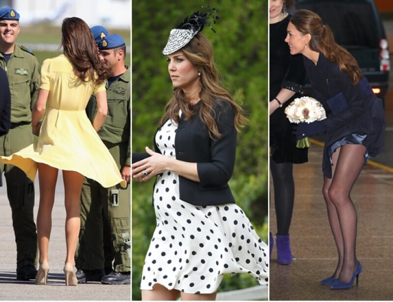 Kate ha sido víctima del efecto Marilyn Monroe en varias ocasiones. Aquí algunas de ellas.