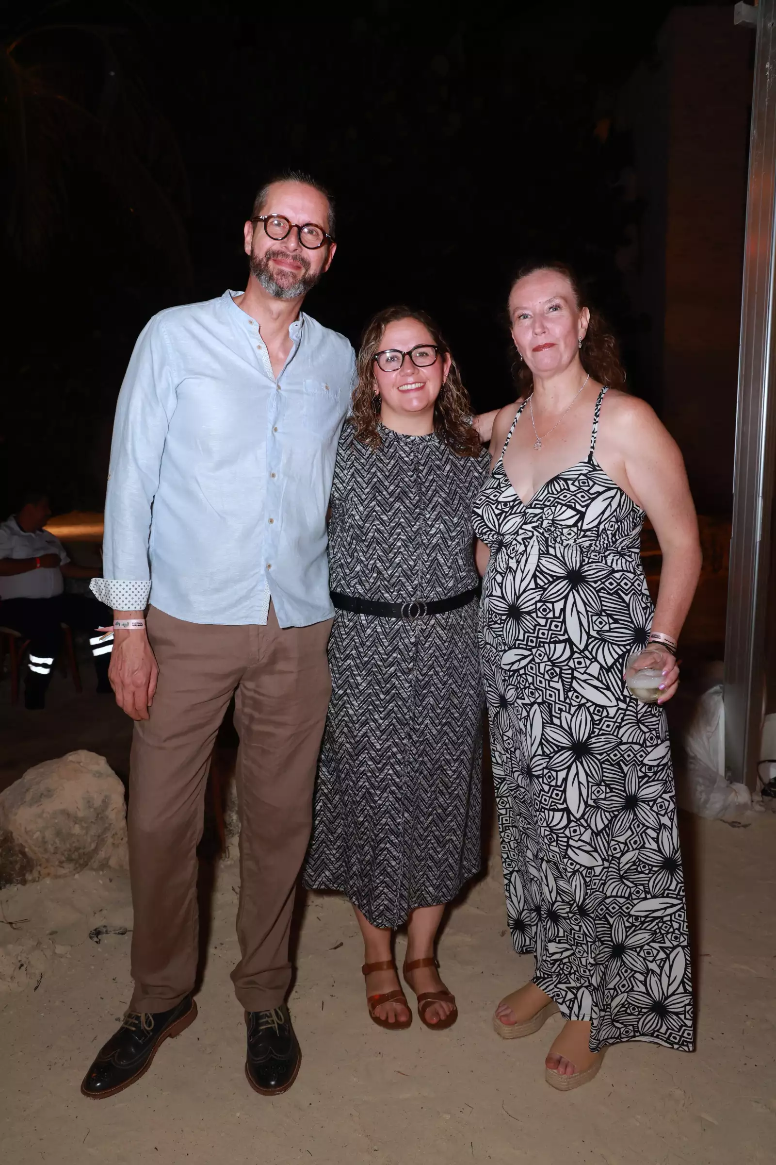 Rafael García , Nohemi Arroyo y Diana Wrigth