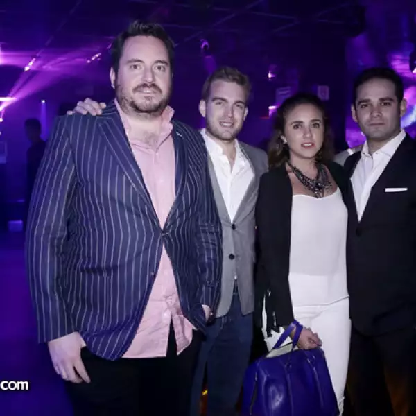 Gerardo Cornejo, Ryan Cárter, Susi Ciquffardi y Andrés Jiménez