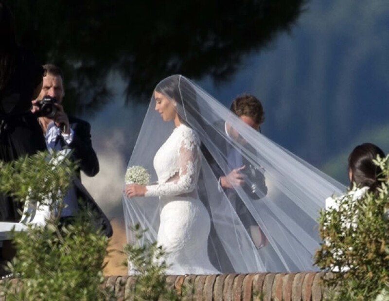 Fotos Kim Kardashian Y Su Vestido De Novia Givenchy