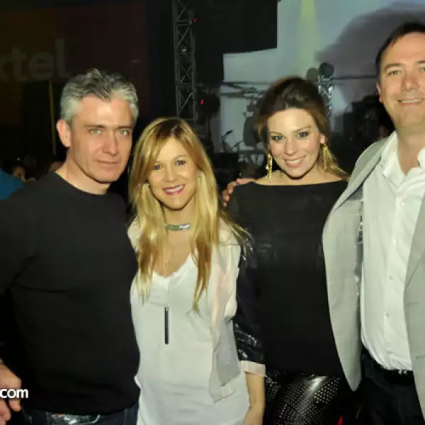 Carlos Garza, Loreto Villarreal, Jessika Morfín de Garza y Manuel Garza