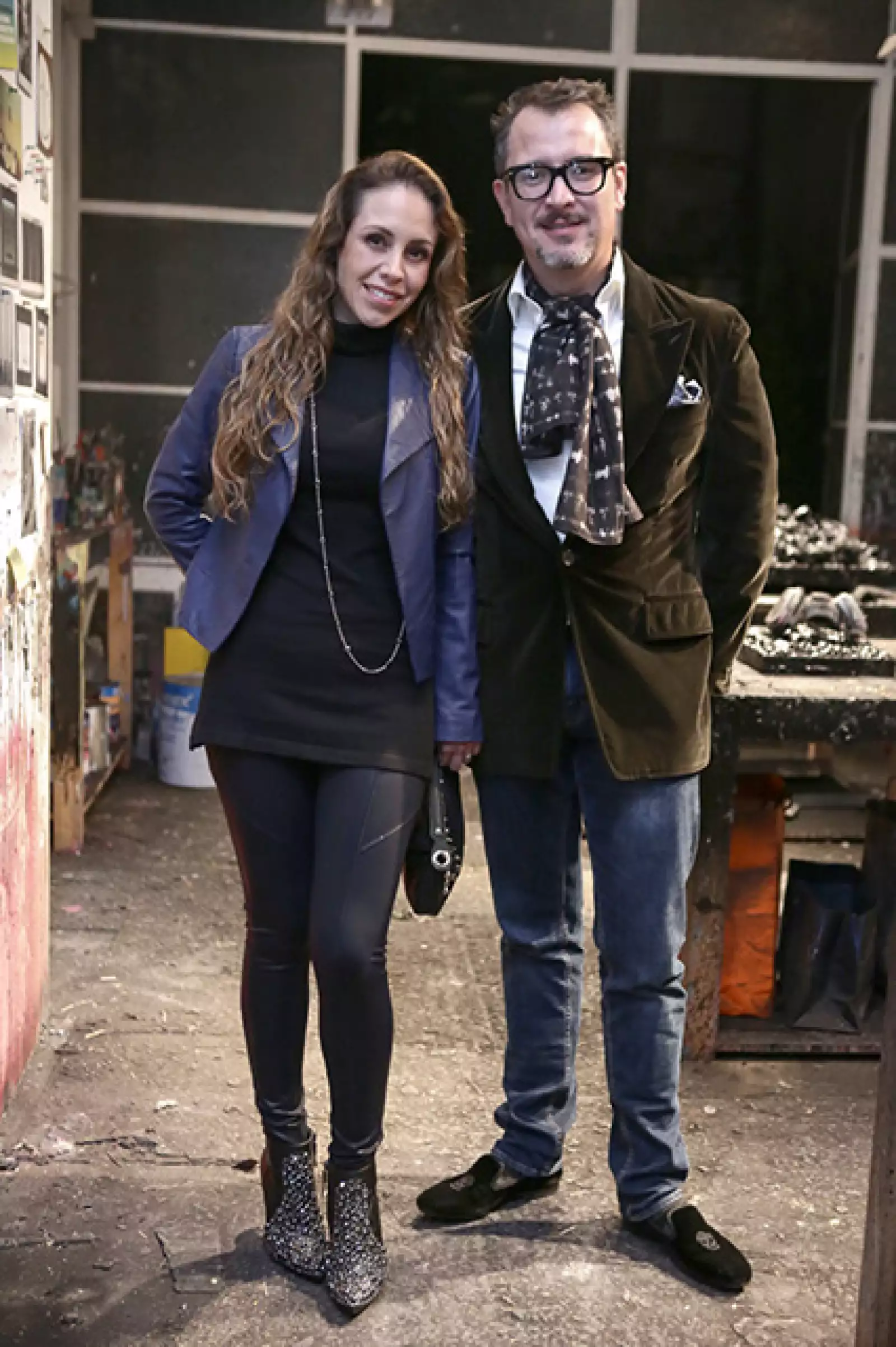 Paulina Ocelli y Salvador Nava