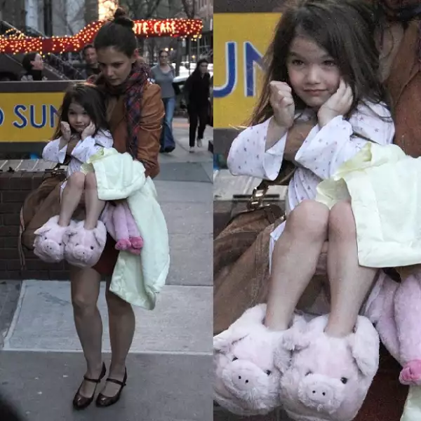 La pequeña es el miembro con más estilo de la familia Cruise.