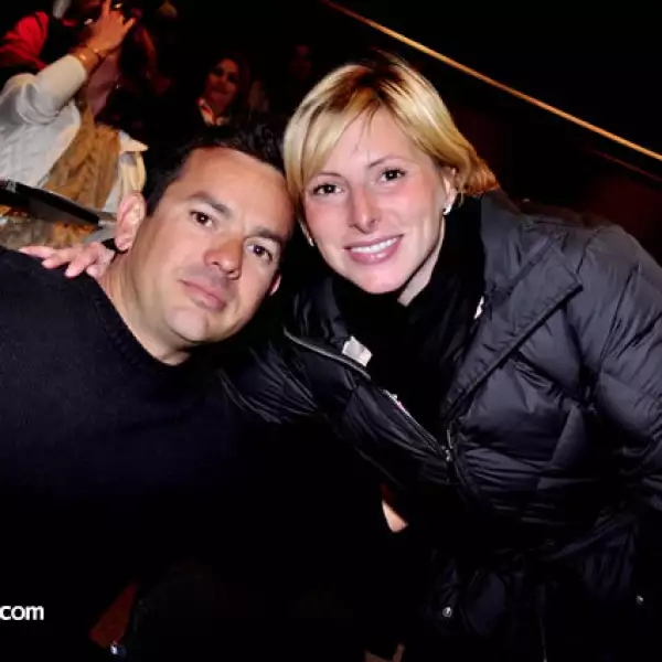 Humberto Zambrano y Daniela Santos