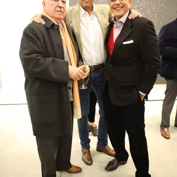 Bruno Newman, Pedro Torres y Jaime Riestra