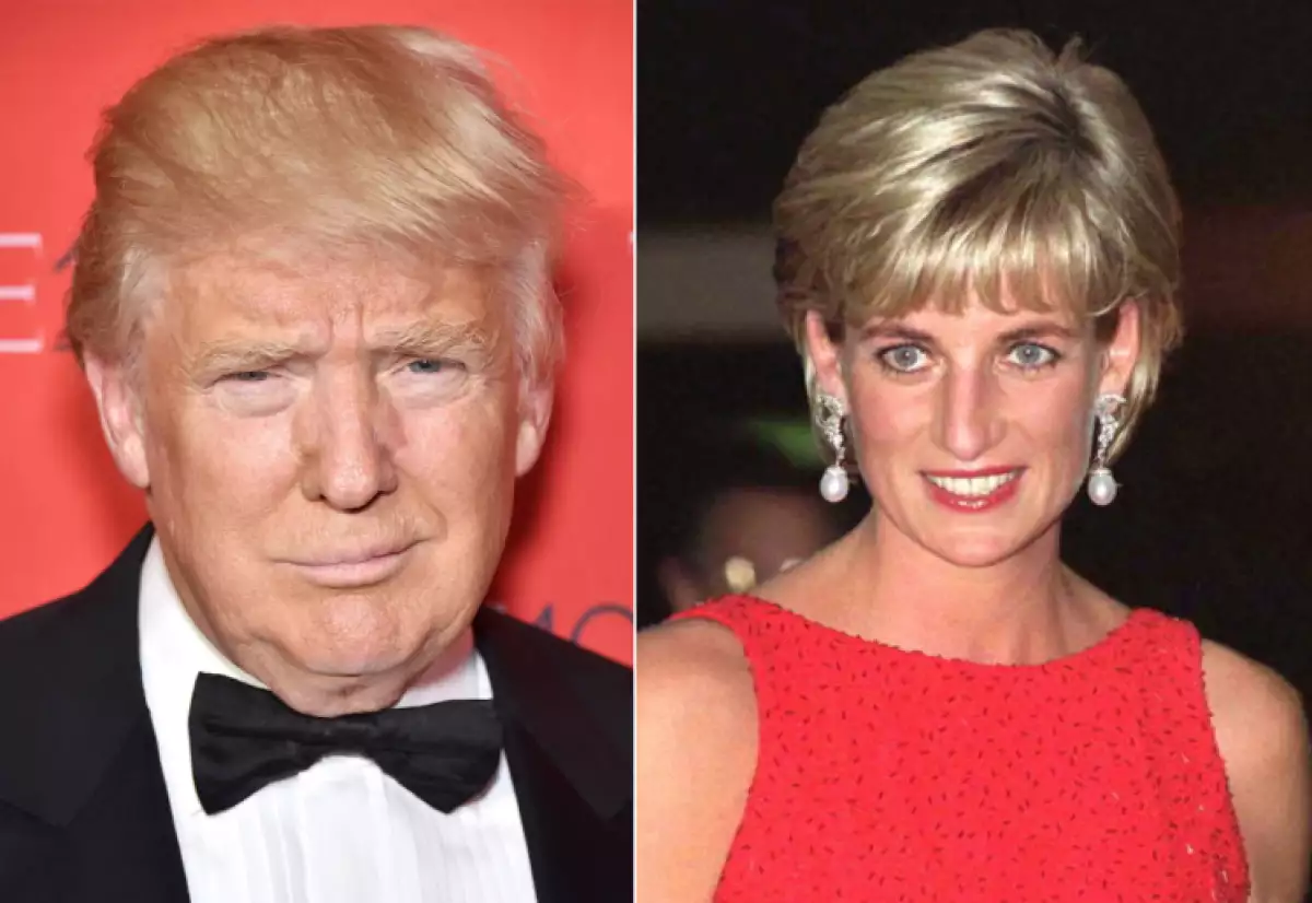 Trump y diana