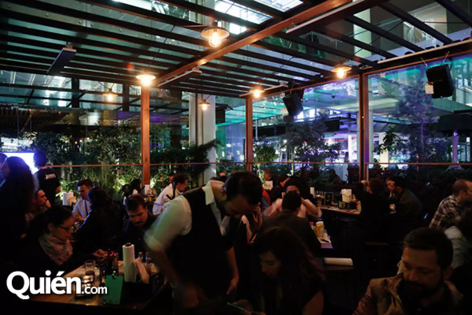 El coctel se ofreció en el restaurante Partners and Brothers.