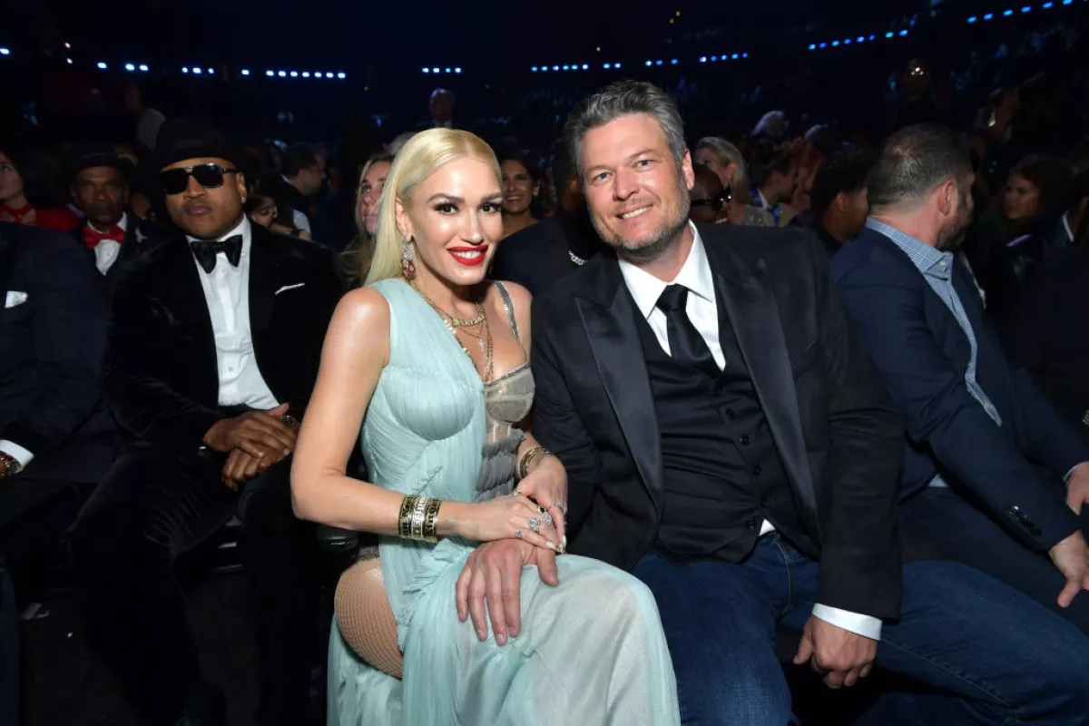 Gwen Stefani y Blake Shelton 