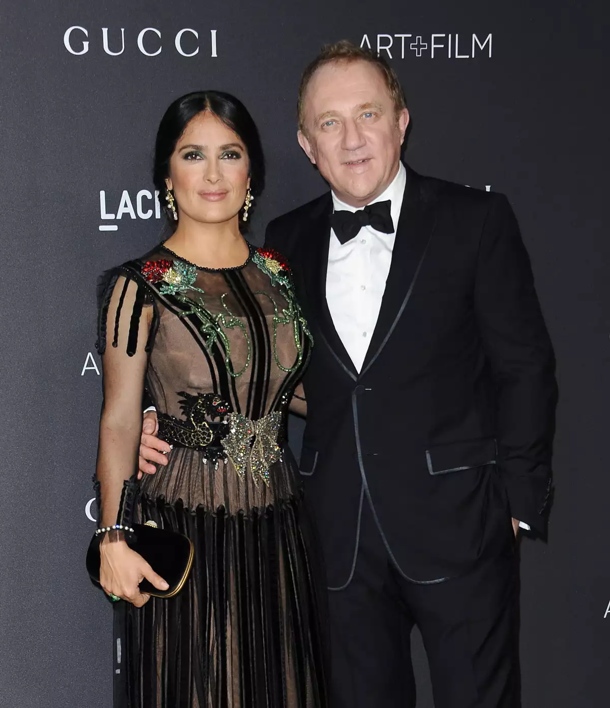 François-Henri Pinault y Salma Hayek