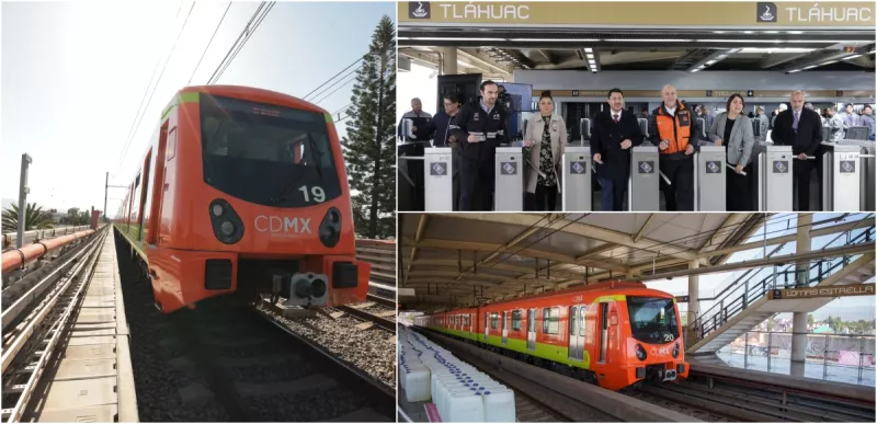 Ya funciona la Línea 12 del Metro, a 2 años y medio del colapso; así fue la reapertura