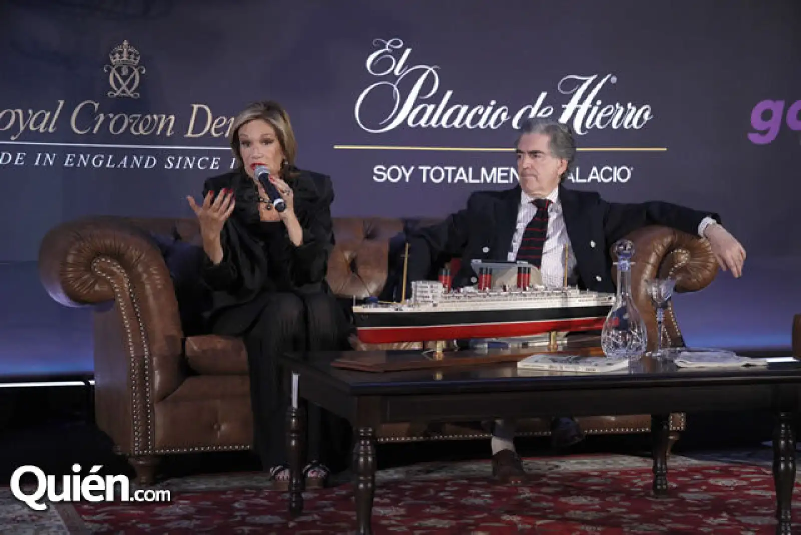 Guadalupe Loaeza y Rafael Tovar y de Teresa