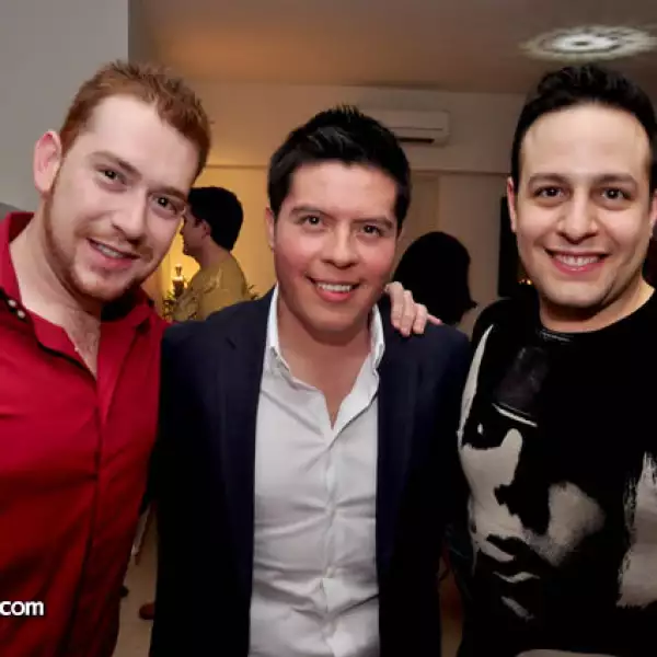 César Peralta, Joab Ramírez y Manuel Villamar