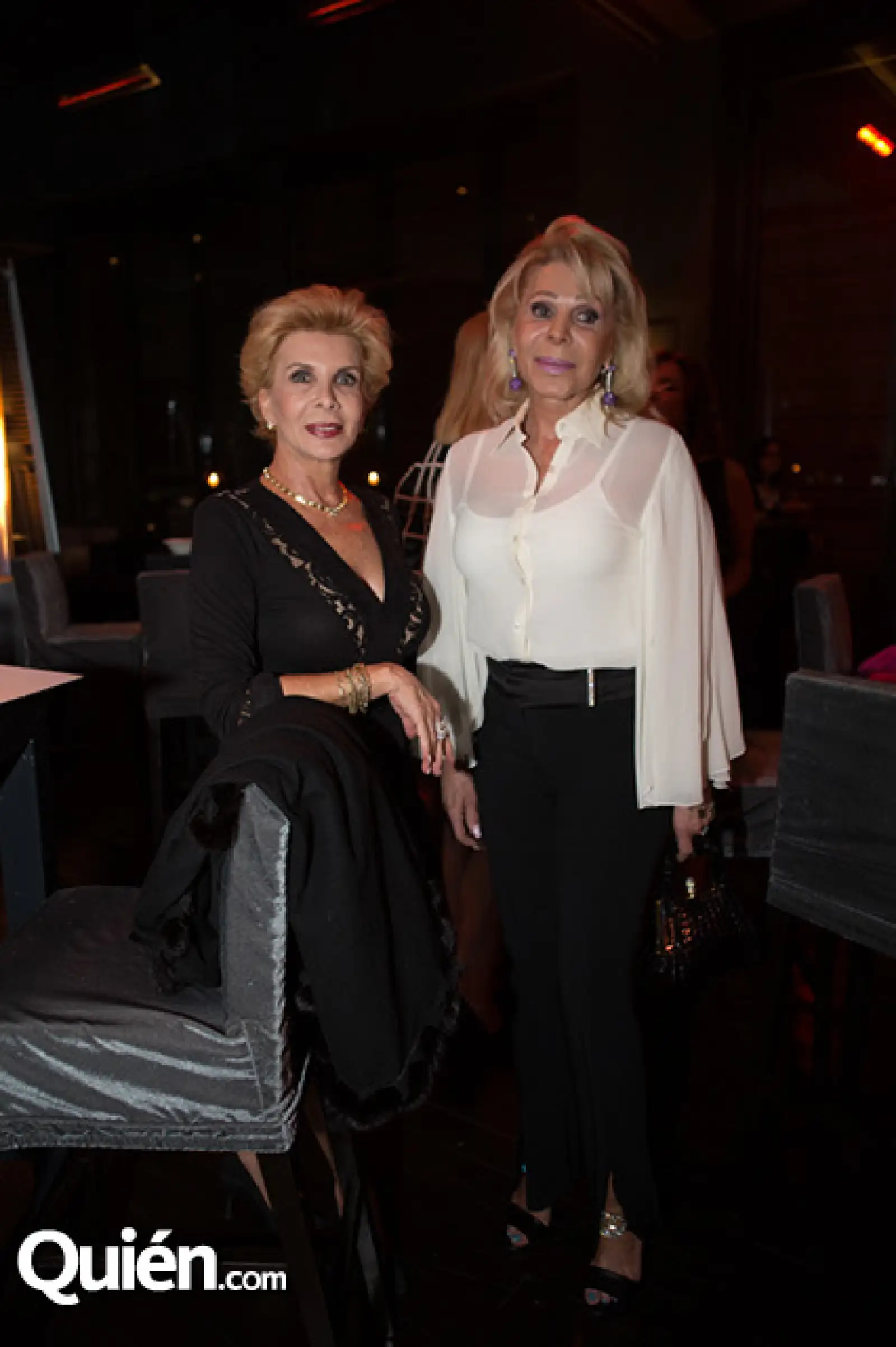 Paulina Castañón y Eugenia Castañón de Dí­az Ordaz