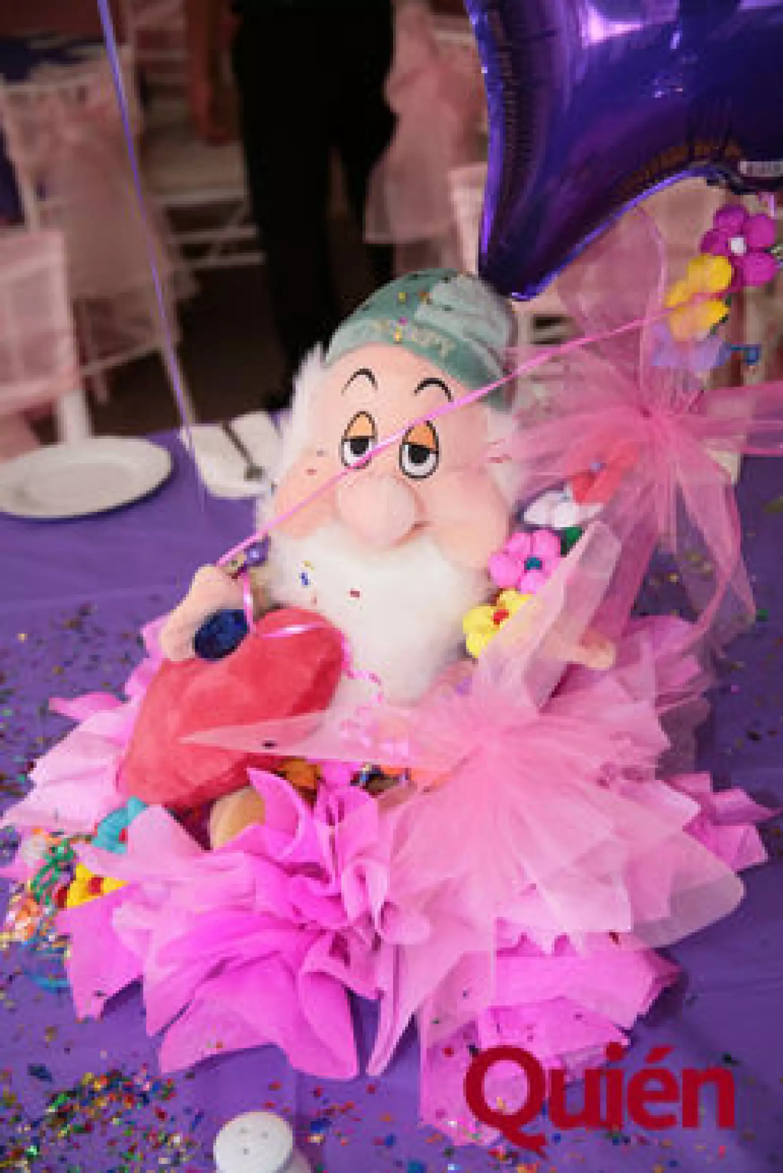 Centros de mesa Cumpleaños Mariana Peralta