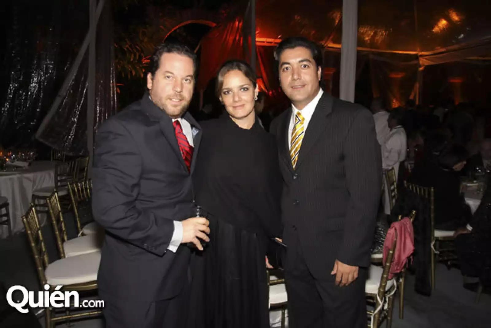 Federico Rosales, Paulina Sierra y Román Fernández
