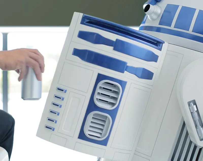 Hielera R2 D2 Este refrigerador de R2-D2 es para verdaderos geeks