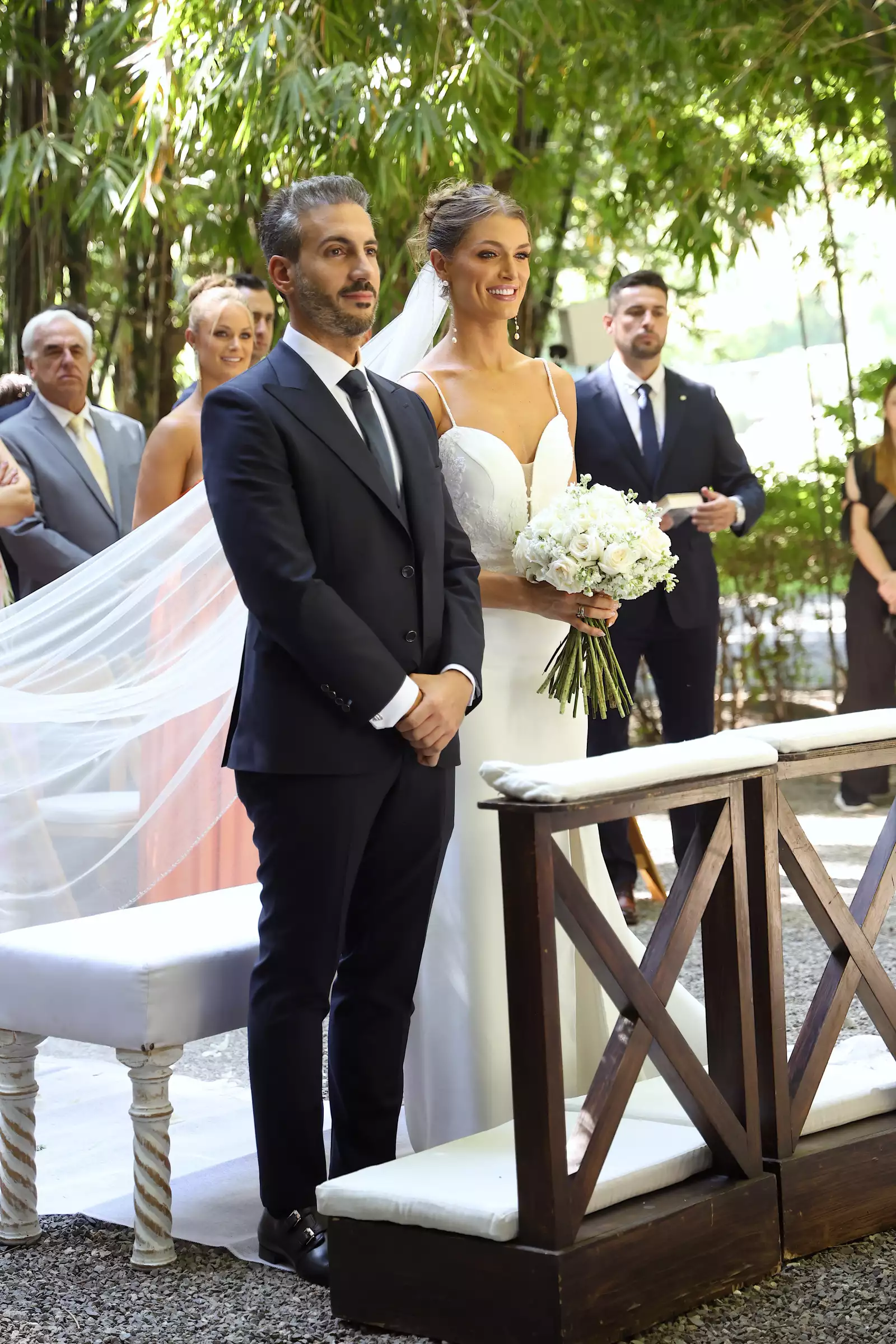 Johnny Abraham y Karen Ferrero