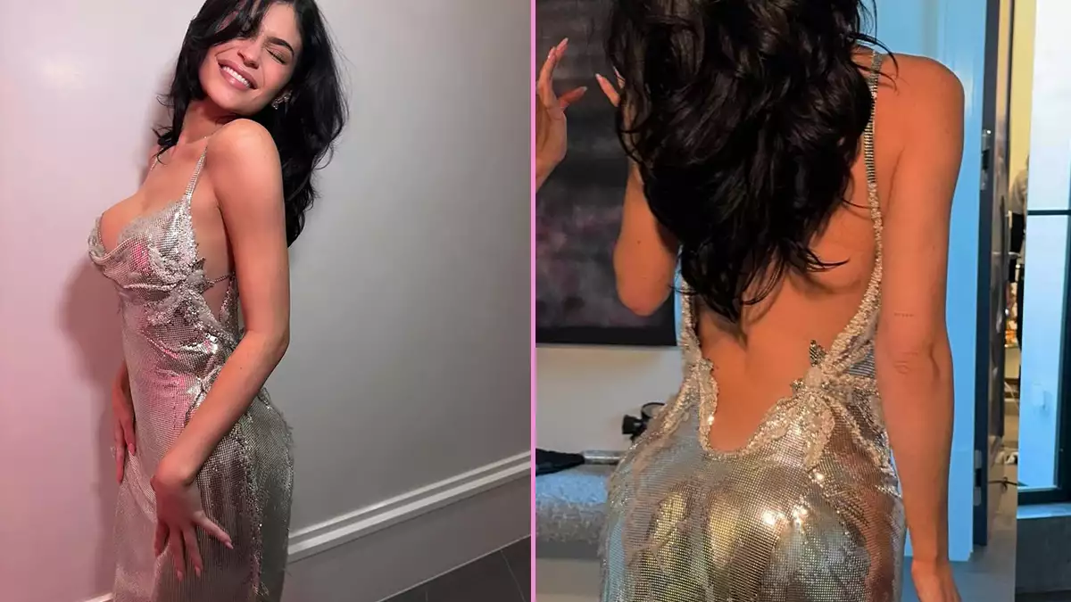 Kylie Jenner rompió vestido