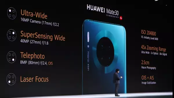 Especificaciones Mate 30