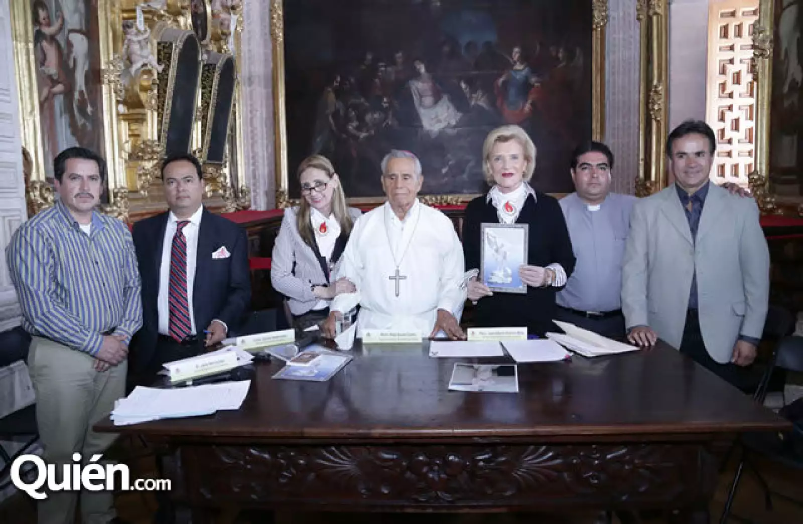 Mario Figueroa,Julio Hernández,Cecilia Valderrama,Alejo Zavala,Viviana Corcuera,José Alberto Alarcón y Víctor Uribe