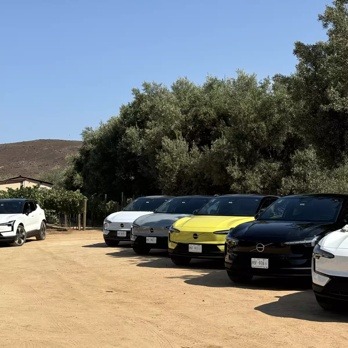 Volvo EX30 Valle de Guadalupe