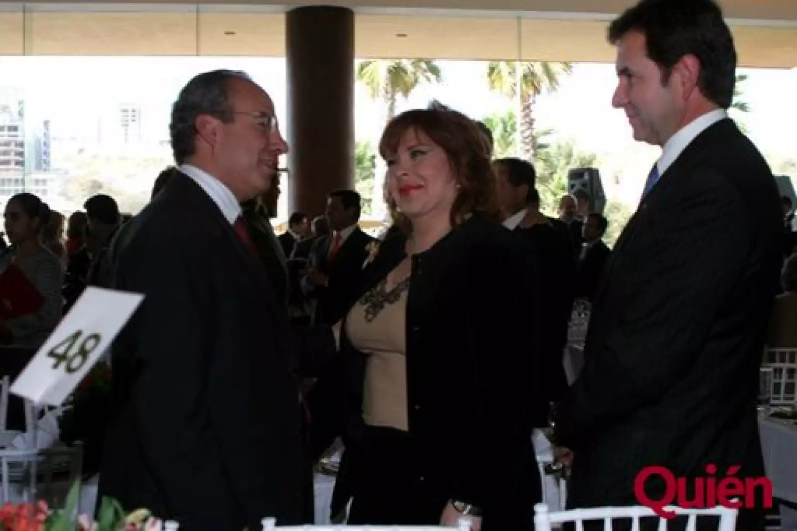 Felipe Calderón. Lolita de la Vega, Esteban Moctezuma