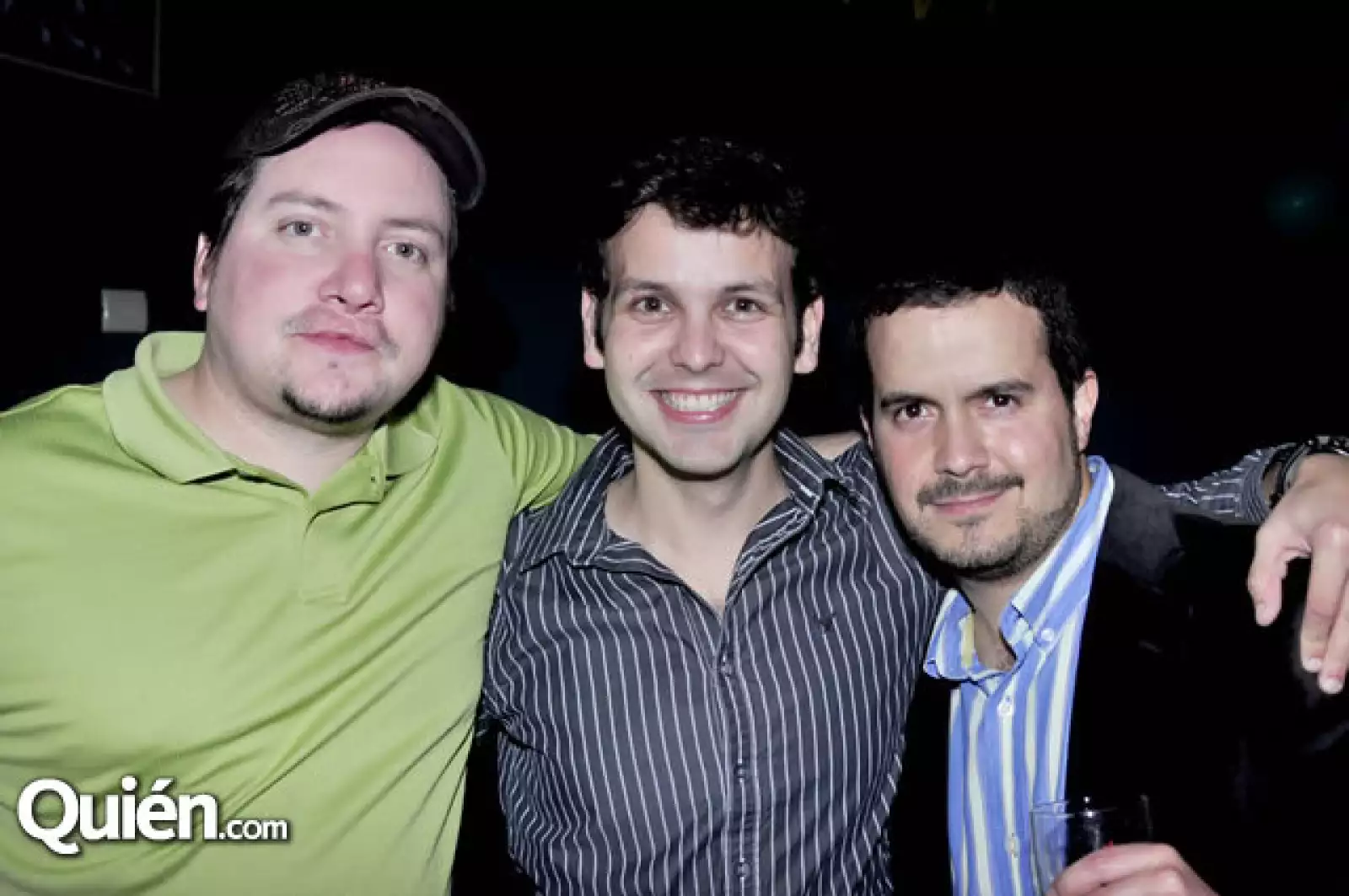 Gabriel Compeán, Samuel Serrano y José Antonio Peruyero