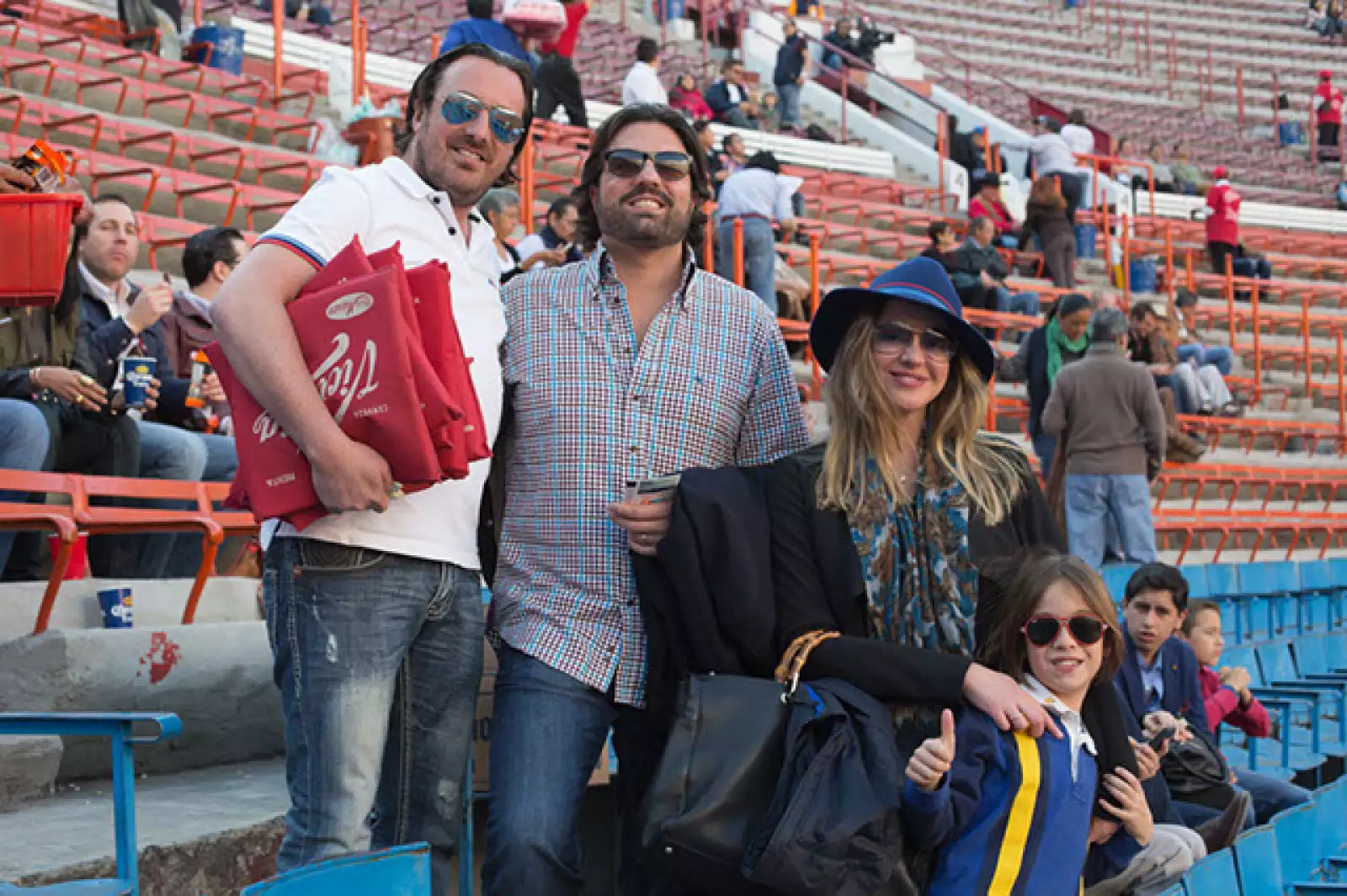 Andrés y Ricardo Gamboa, Bibi Serrano, Richie Gamboa