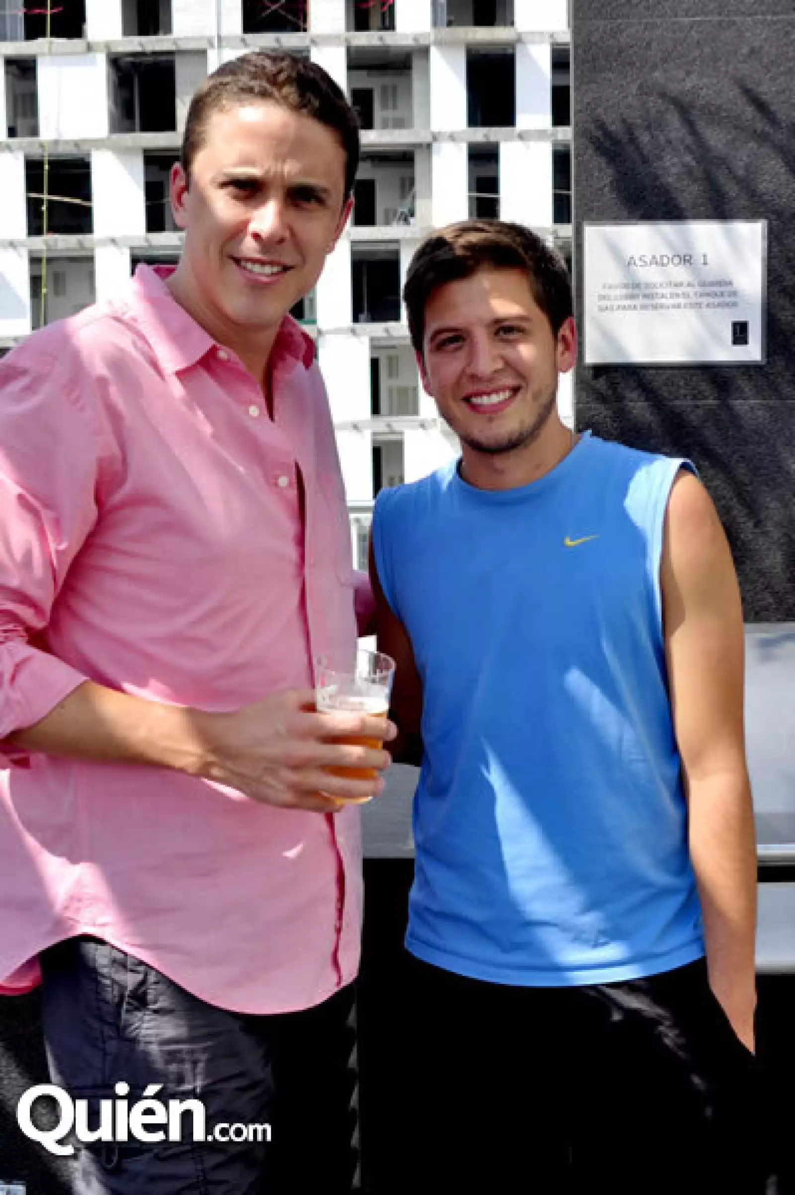 Ángel Caballero y Daniel Espinosa