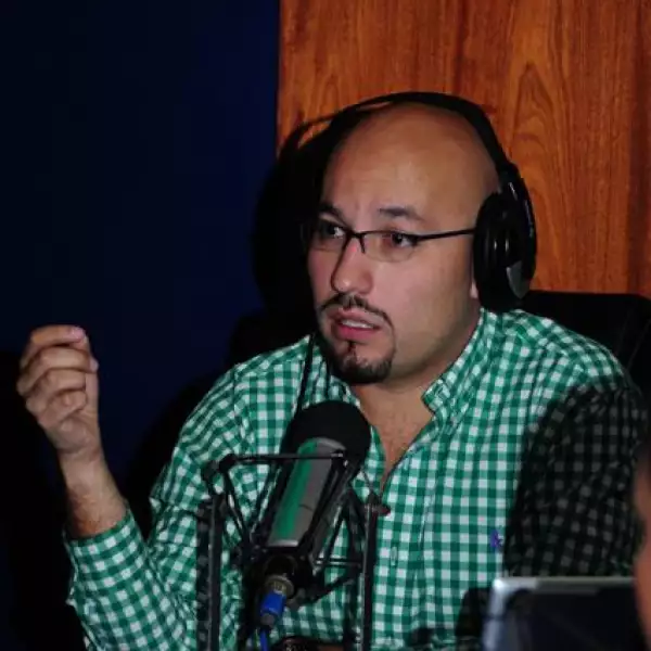 Paulo Orendain en cabina