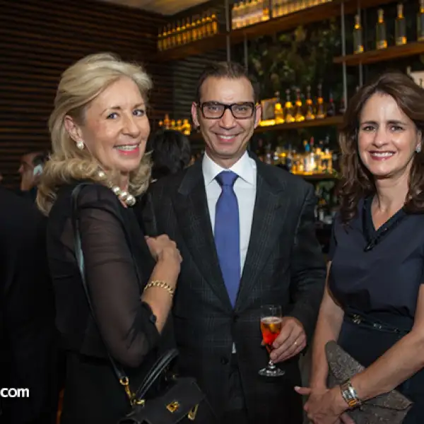 Louedes Araiza, Boris Hirmas y Rocí­o Hirmas