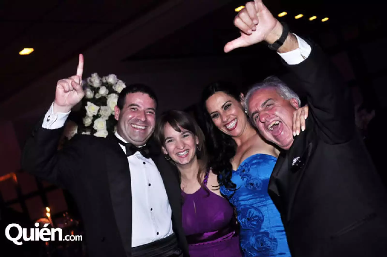 Misael Assad,Sandra Montemayor de Assad,Patricia Villarreal de Assad y Miguel Assad