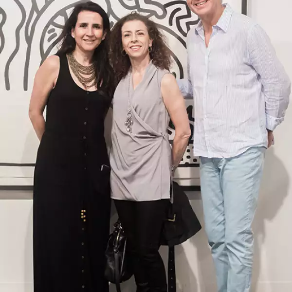 Grabriela Gómez,Malena Salvoch y Mario Alarcón