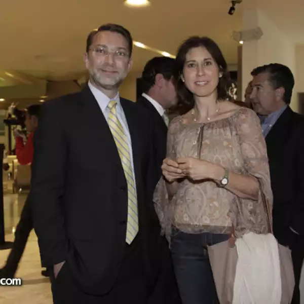 Juan Manuel Gil y Alice Longoria