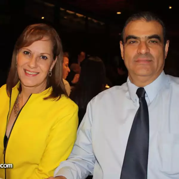 Mary Cepeda y Gerardo Mahuad
