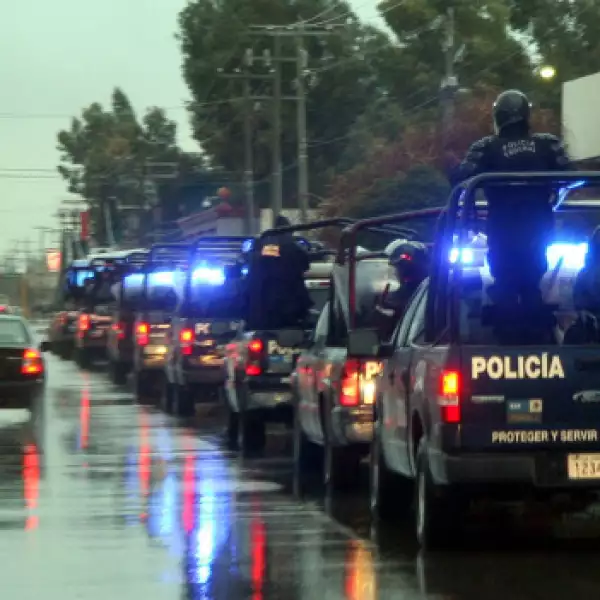 Segurida en Ciudad Juarez para visita de Calderon