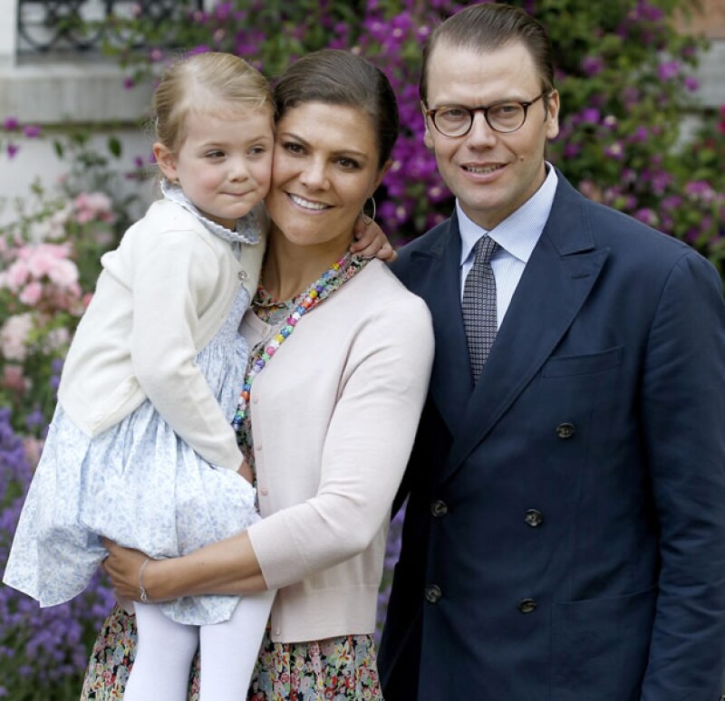 Victoria y Daniel son padres también de Estelle, de cuatro años, que ocupa el segundo lugar en la línea de sucesión al trono después de su madre.